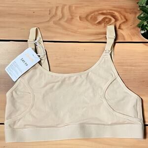 Lupantte Hands Free Pumping Nursing Bra, Breast Pump Breastfeeding M NWT